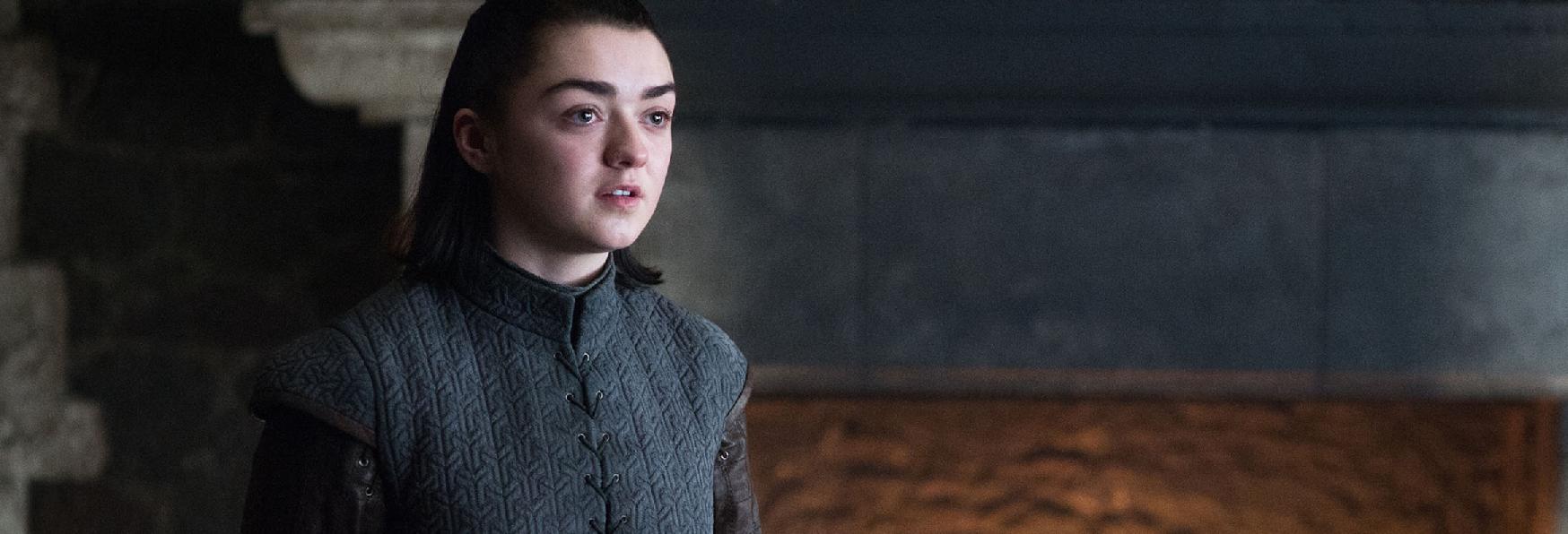 Maisie Williams pensava che la sua Scena in Game of Thrones 8x02 fosse uno Scherzo degli Autori