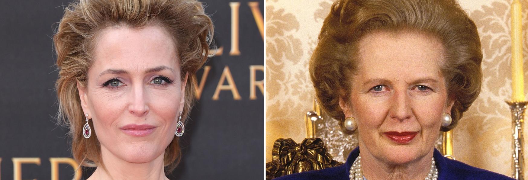 The Crown 4: le Primissime Foto di Gillian Anderson nelle vesti di Margaret Thatcher