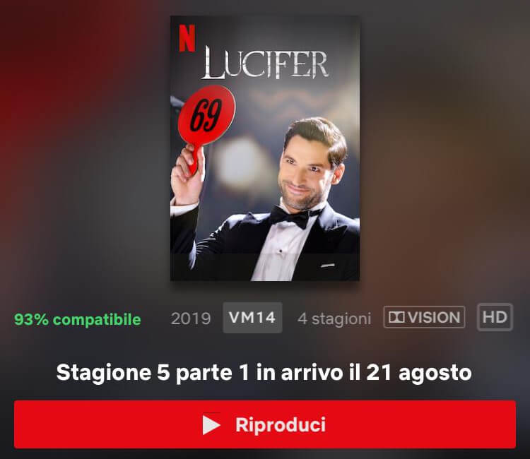 Lucifer 5: Finalmente la Data di Uscita della nuova Stagione della Serie TV