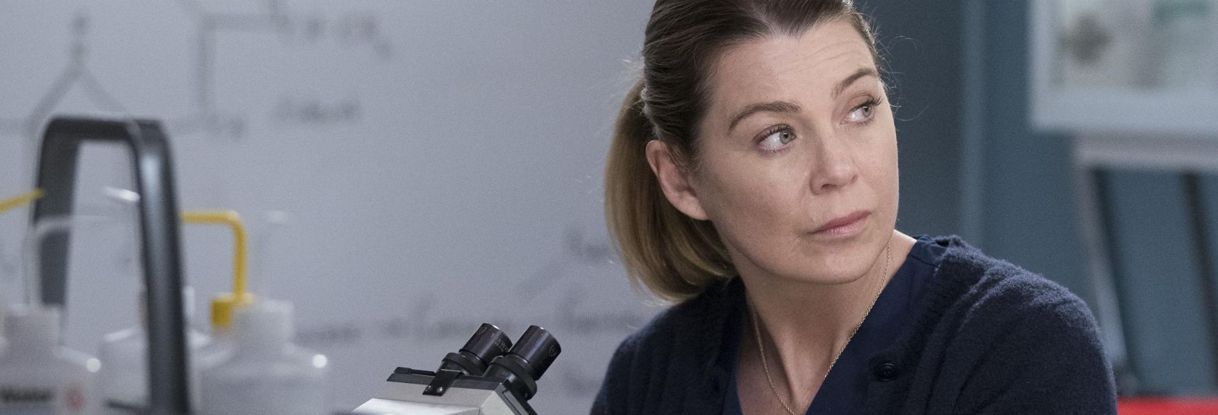 Grey's Anatomy 17: nella Foto della nuova Stagione, Meredith in tenuta Anti-COVID-19