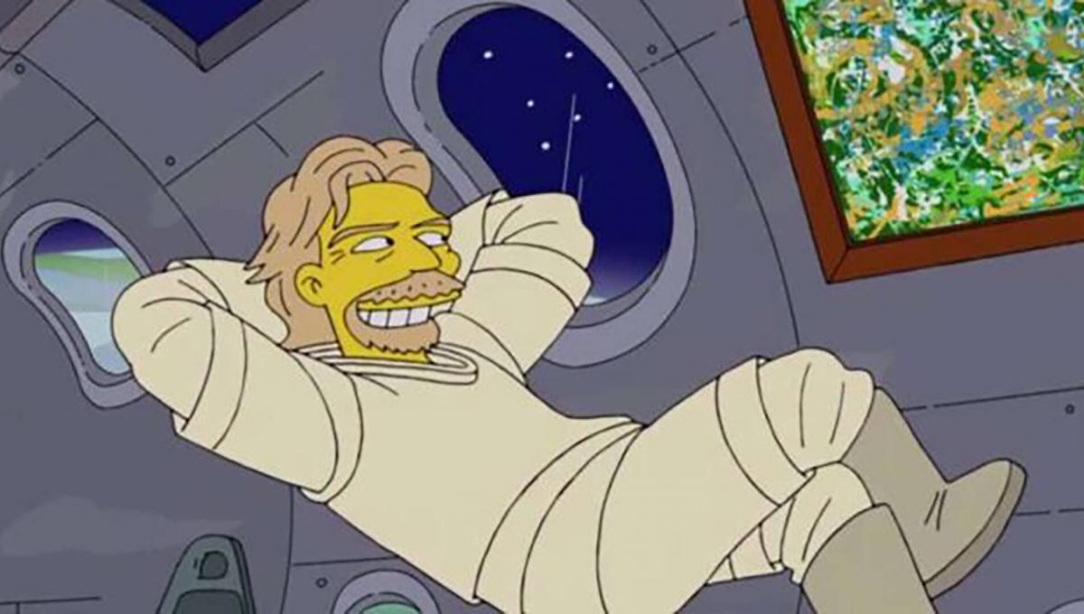 I Simpson: i Fan credono che la Serie Animata abbia previsto il Volo di Richard Branson