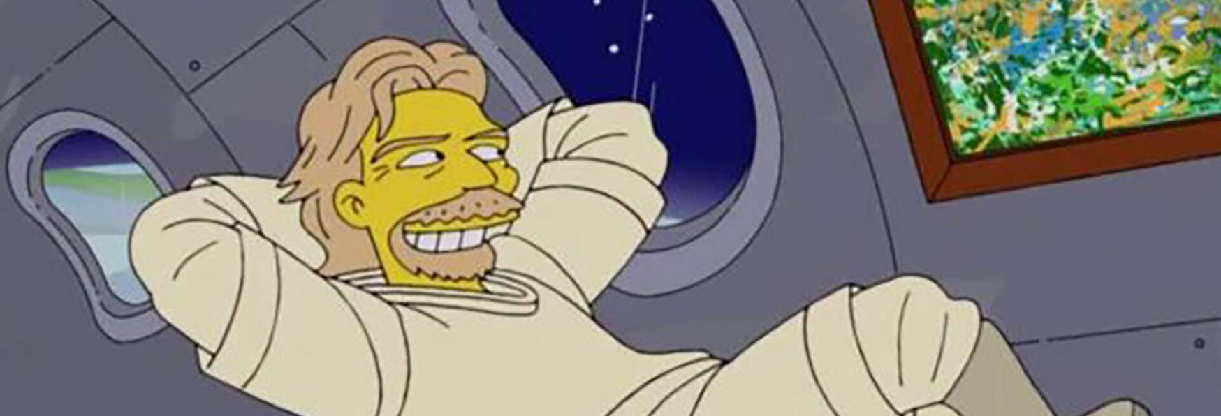 I Simpson: i Fan credono che la Serie Animata abbia previsto il Volo di Richard Branson