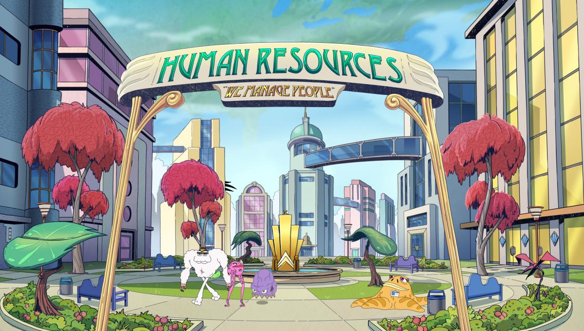 Human Resources: il Teaser Trailer, la Data di Uscita e le ultime Aggiunte al Cast della Serie Animata di Netflix 