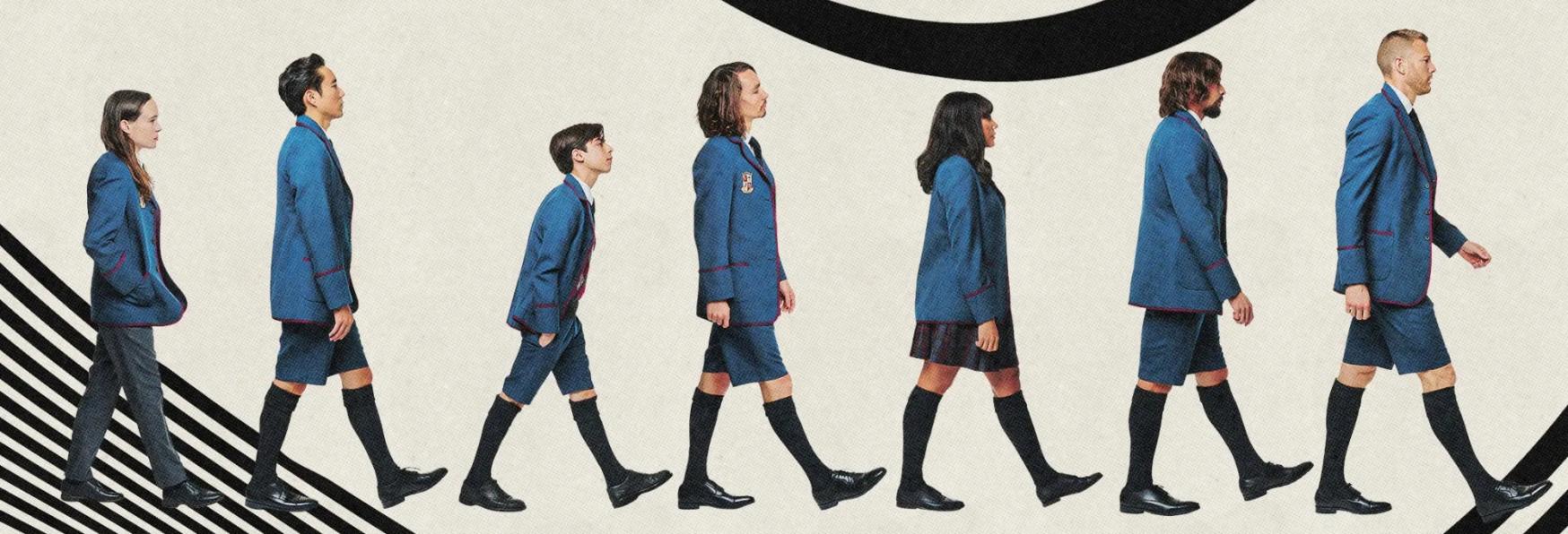 The Umbrella Academy 3: Netflix condivide i Poster dell'Umbrella e Sparrow Academy