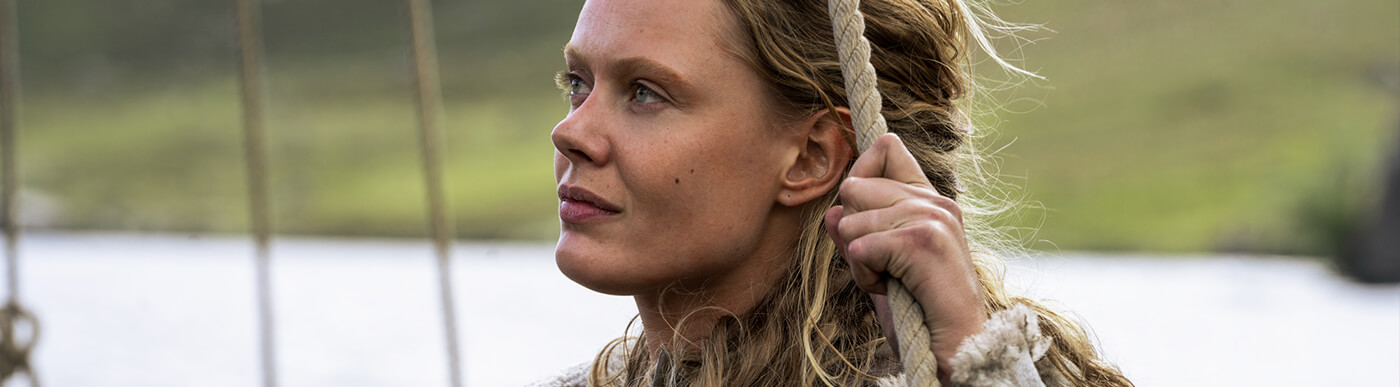 <strong>Frida Gustavsson - Vikings: Valhalla</strong><br>Grande successo per la serie spin-off, rinnovata a marzo per ben 2 stagioni.